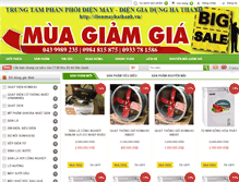 Tablet Screenshot of dienmayhathanh.com